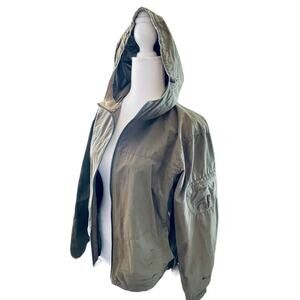 Columbia Size Large Womens Windbreaker Jacket Hooded Tactical Outdoors Full Zip
